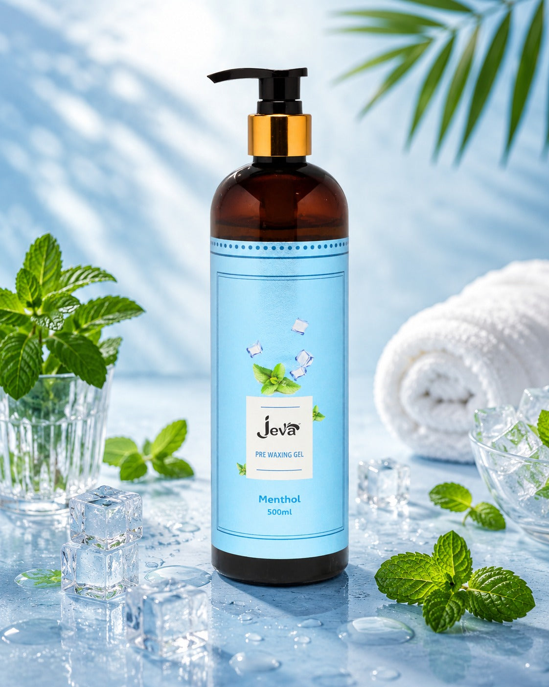 Pre Wax Menthol Gel 500ml 300 mrp