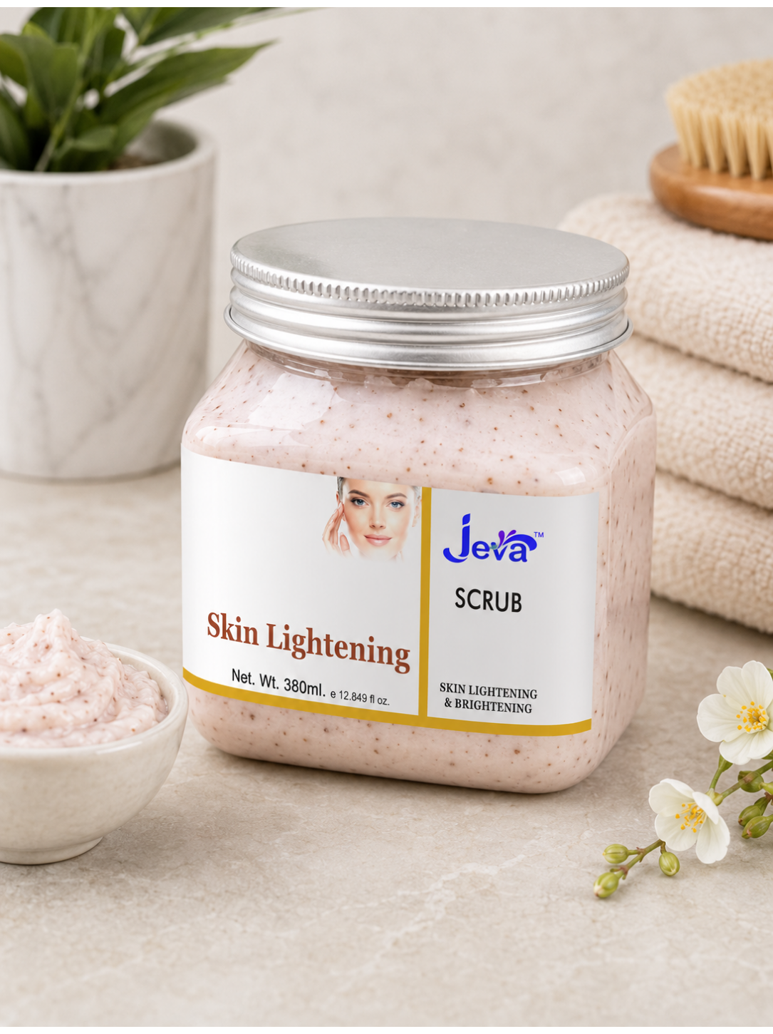 skin lightening scrub - 380ml