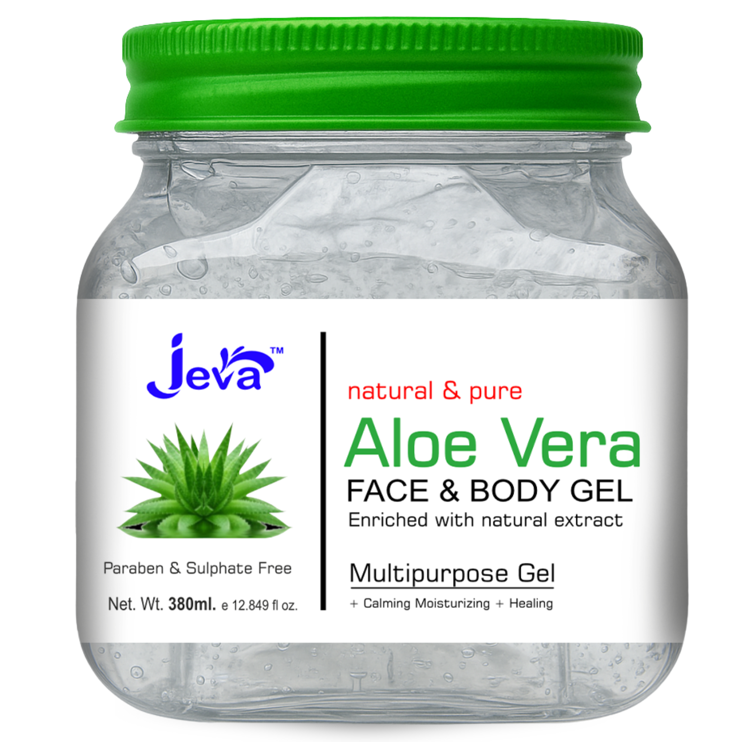 Aloevera Gel for Young Radiant Skin & Hair - 380ml