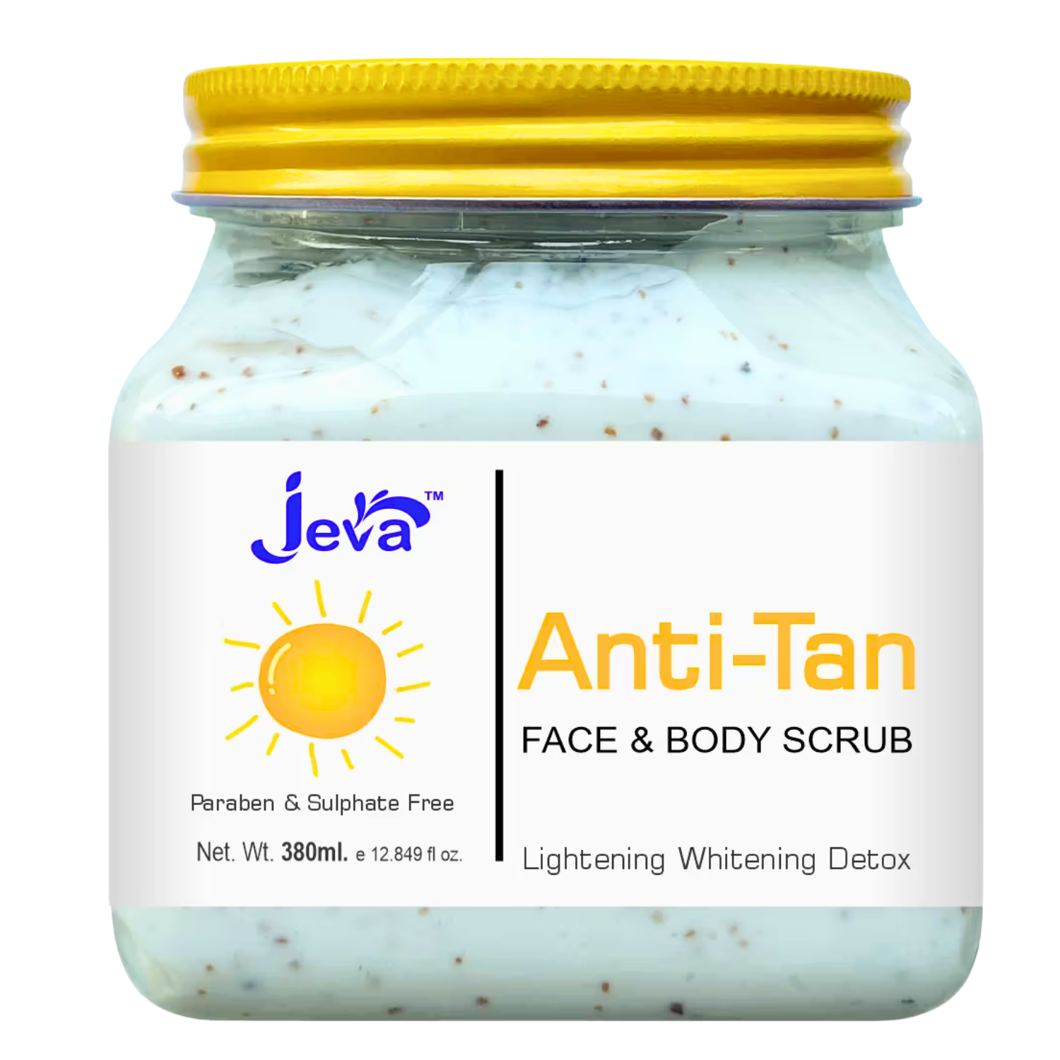 Jeva Anti Tan Removal Detox Scrub (380ml)