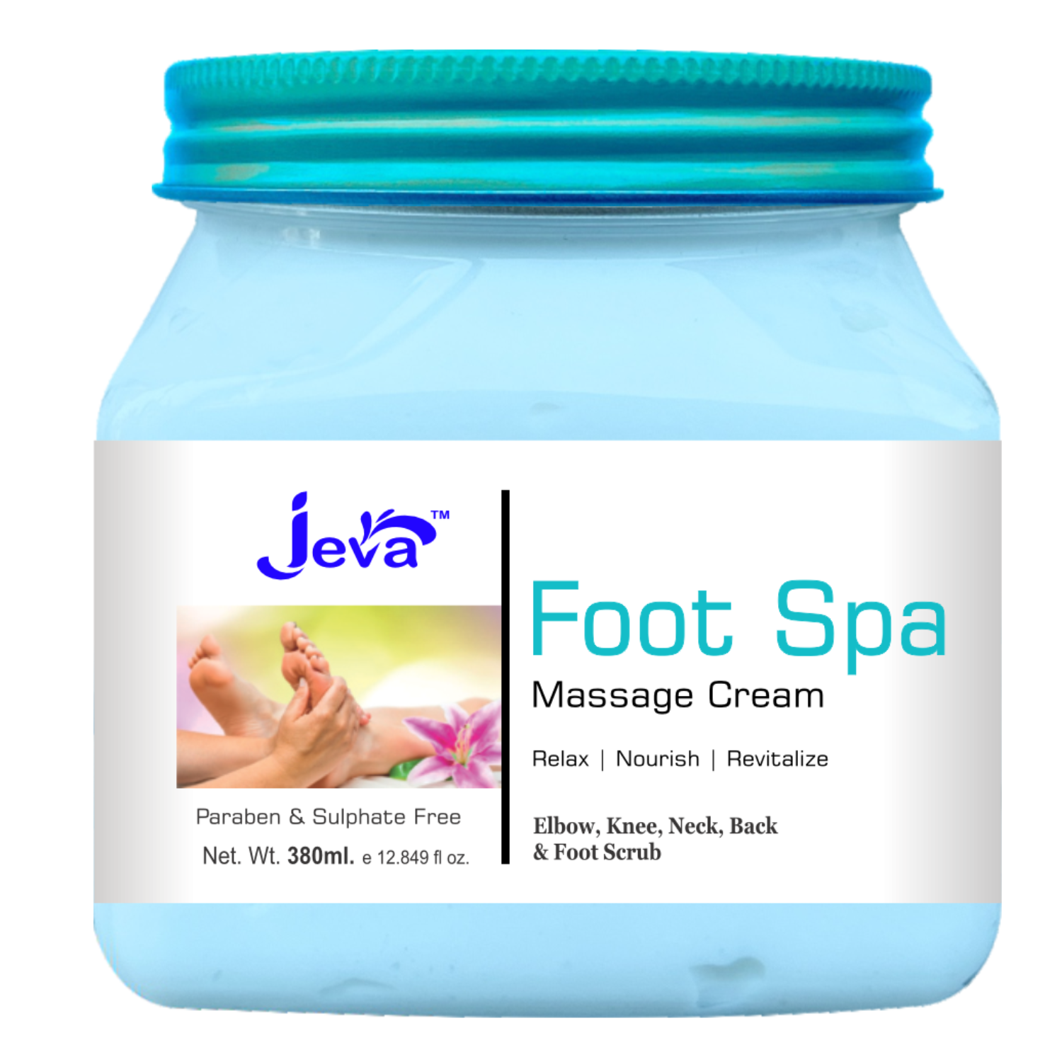 Foot Spa Elbow,Knee & Foot Cream - 380ml