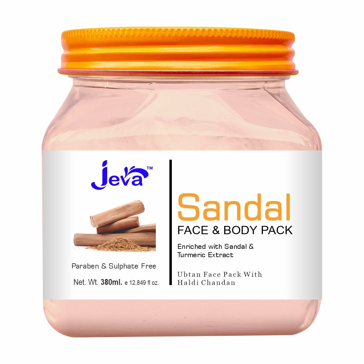 Sandal Ubtan face pack with Haldi Chandan - 380ml