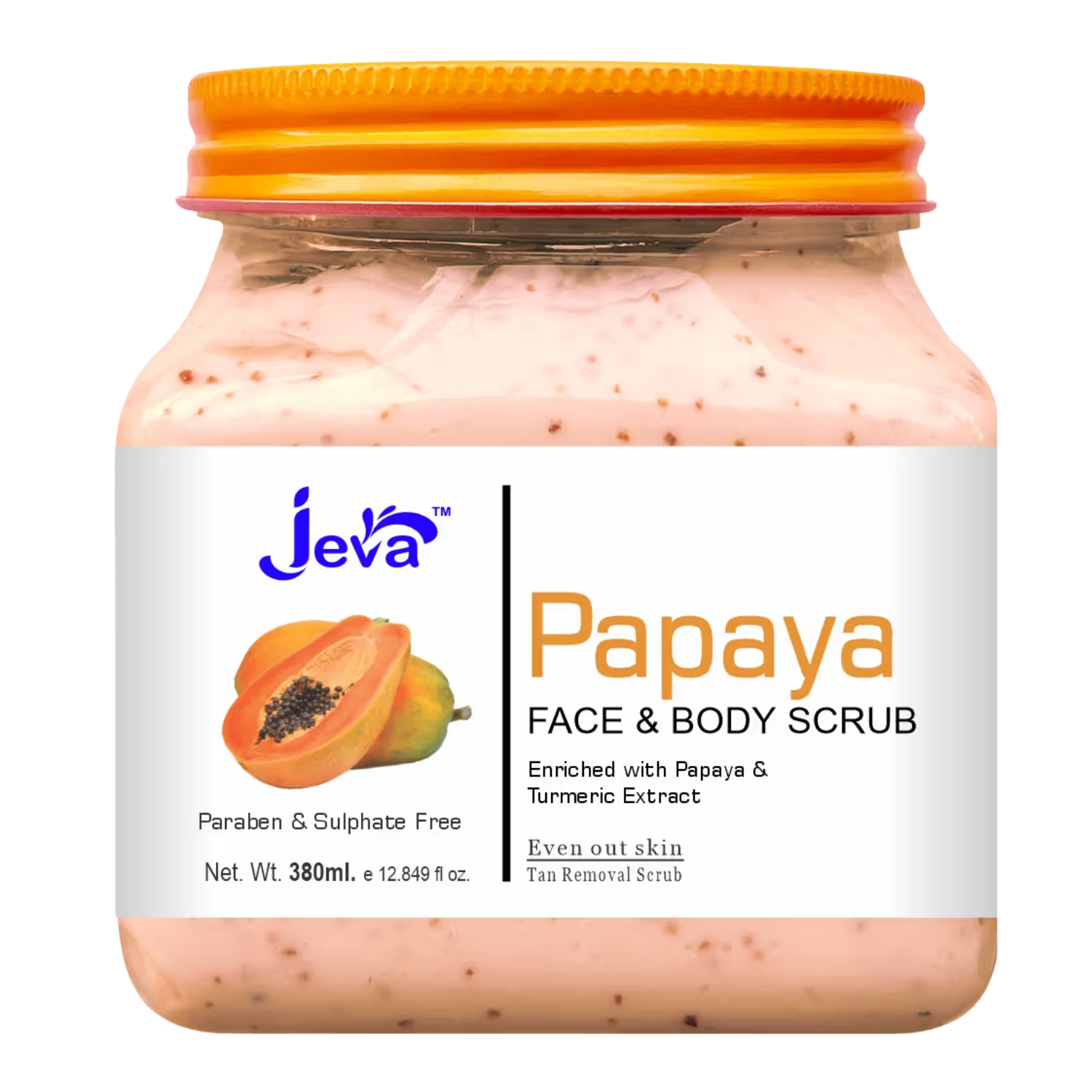 Papaya Tan Removal Scrub - 380ml