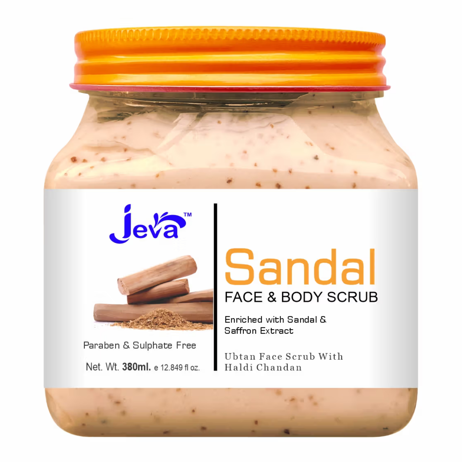 Sandal Ubtan Scrub with Haldi Chandan - 380ml