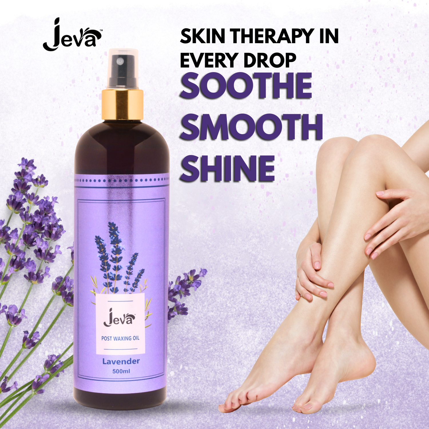 Jeva After Waxing Oil-Lavender -500ml