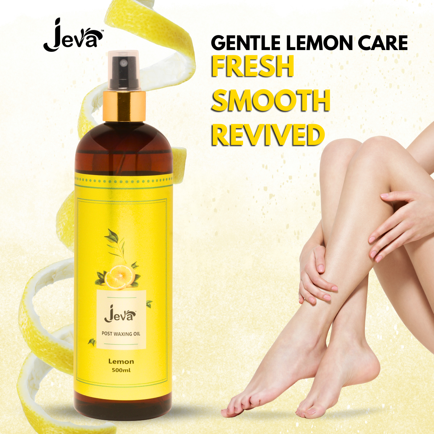 Jeva After Waxing Oil-Lemon -500ml