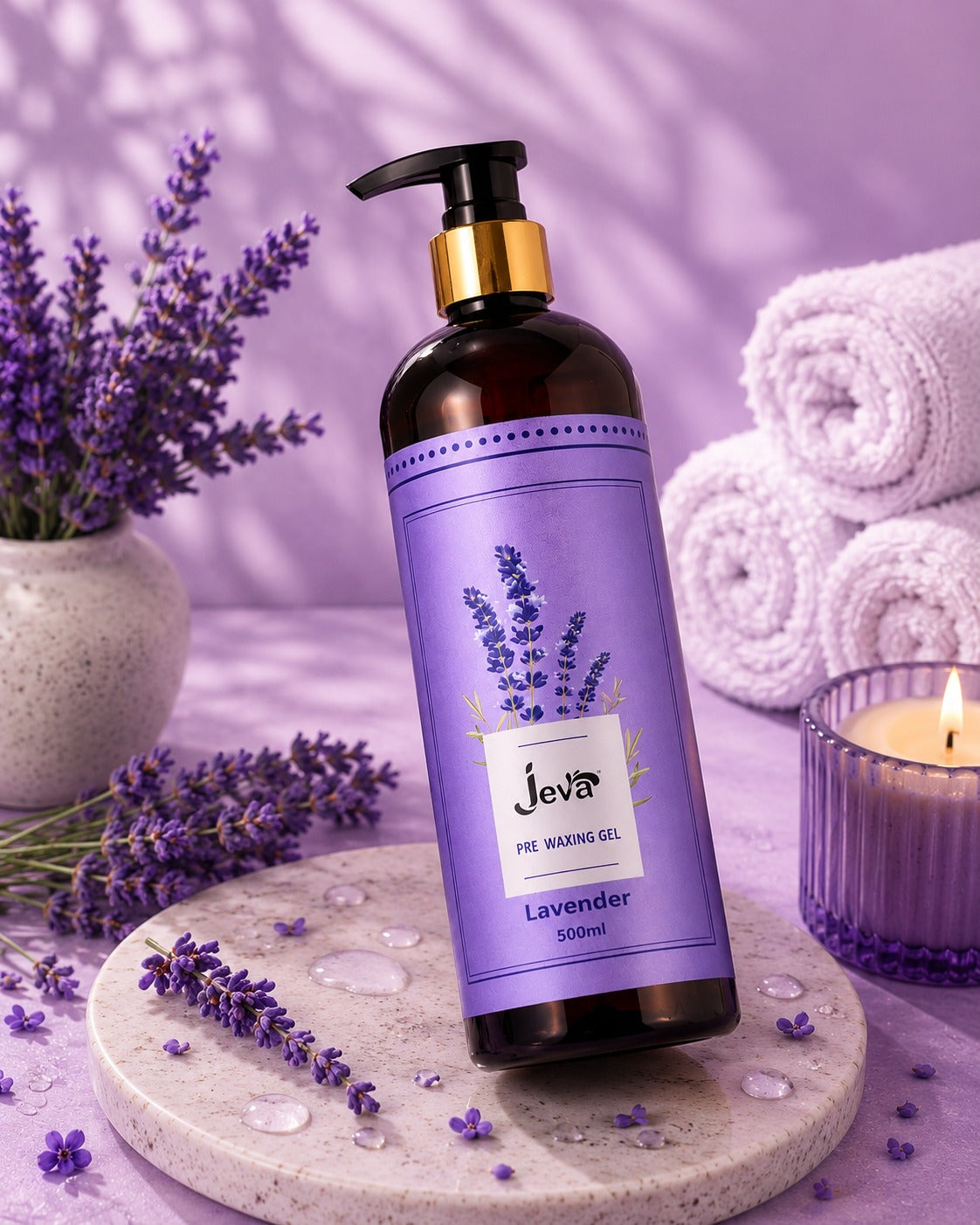 Pre Wax Lavender gel 500ml
